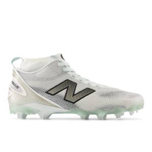 New Balance Unisex FreezeLX v5 Lacrosse Shoes - White (FREEZWT5)