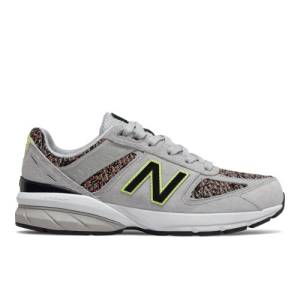 New Balance 990v5 Kids Grade School Lifestyle Shoes - Grey (GC990AB5)