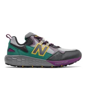 New Balance Fresh Foam Crag Kids Running Shoes - Grey (GECRGLC2)