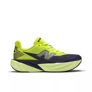 New Balance Kids' FuelCell Rebel Lace Shoes - Green / Purple / Grey (GFCX2PO)