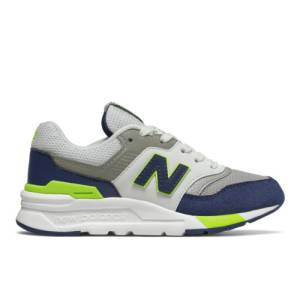 New Balance 997H Kids Lifestyle Shoes - Blue / Green (GR997HCJ)