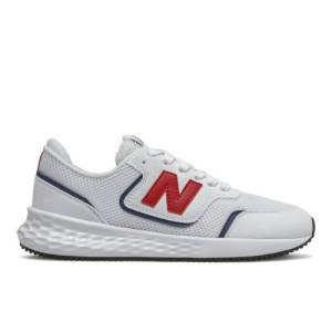 New Balance X70 Kids Lifestyle Shoes - White (GSX70SEB)