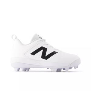 New Balance Kids' 4040v8 Youth Rubber Shoes - White / Black (J4040TW8)
