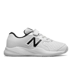New Balance 696v3 Kids Tennis Shoes - White (KC696WT3)