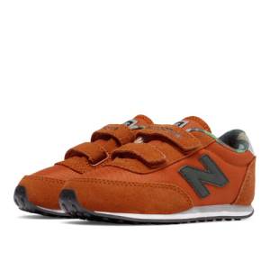New Balance 410 Hook and Loop Kids Infant Lifestyle Shoes - Orange (KE410Z2I)