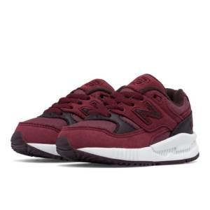 New Balance 530 Canvas Wax Kids Infant Lifestyle Shoes - Red (KL530SAI)