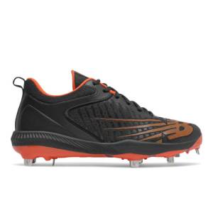 New Balance FuelCell 4040 v6 Metal Men's Baseball Shoes - Black / Orange (L4040BO6)