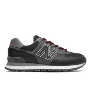 New Balance 574 Rugged GTX Men's Lifestyle Shoes - Black / Grey (M574DGTX)