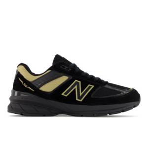 New Balance Made in USA 990v5 Men's Lifestyle Shoes - Black / Gold (M990BH5)