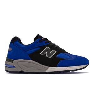 New Balance Made in USA 990v2 Men's Lifestyle Shoes - Blue / Black (M990PL2)