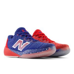 New Balance FuelCell 996v5 Men's Tennis Shoes - Blue / Red (MCH996Y5)