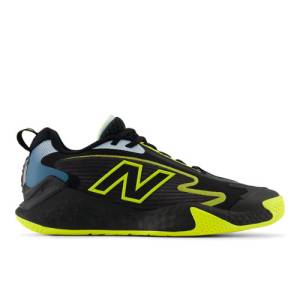 New Balance Fresh Foam X Rally v1 Men's Tennis Shoes - Black / Yellow (MCHRALS1)