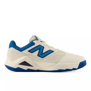 New Balance Men's Coco Delray Tennis Shoes - Beige / Blue (MCOD78K)