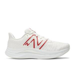 New Balance Men's FuelCell Propel v4 Running Shoes - White / Red (MFCPRCB4)