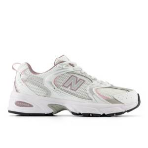 New Balance Unisex 530 Lifestyle Sneakers Shoes - White / Purple (MR530SGC)