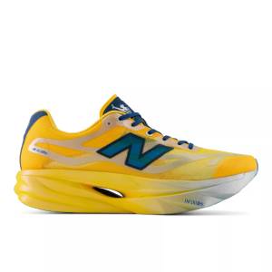 New Balance Men's TCS NYC Marathon SuperComp Elite v6 Running Shoes - Orange / Blue (MRCEL7RZ)