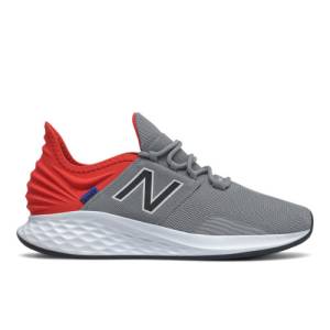 New Balance Fresh Foam Roav Men's Running Shoes - Grey / Red (MROAVCW)