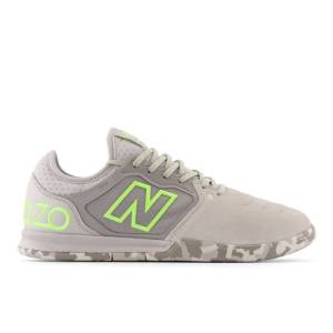 New Balance Unisex Audazo v5+ Pro Suede IN Soccer Shoes - Grey (MSASIG55)