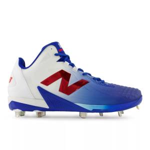 New Balance Men's Ohtani Energy Metal Baseball Shoes - Blue / White (MSHO7QI)