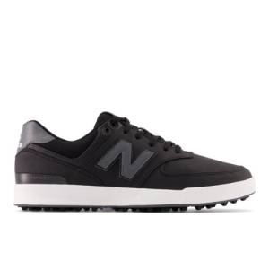 New Balance 574 Greens Men's Golf Shoes - Black (NBG574GBL)