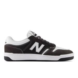 New Balance Unisex NB Numeric 480 Skateboarding Shoes - Black / White (NM480BAB)
