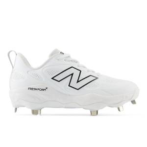 New Balance Fresh Foam X Velo v4 Metal Women's Softball Shoes - White (SMVELOS4)
