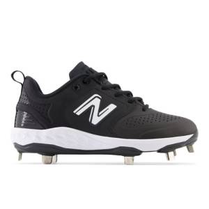 New Balance Fresh Foam X Velo v3 Metal Synthetics Softball Shoes - Black (SMVELOT3)
