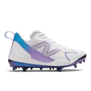 New Balance FuelCell Romero Duo Comp Unity of Sport Women's Softball Shoes - White (SPROMAT2)