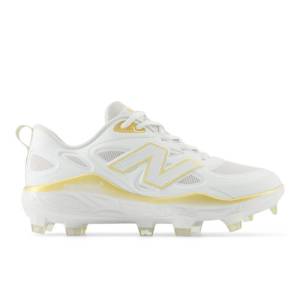 New Balance Women's Fresh Foam X Velo v4 Molded Softball Shoes - White (SPVELOC4)