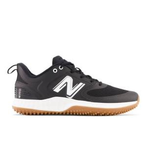 New Balance Fresh Foam 3000 v6 Turf-Trainer Baseball Shoes - Black / White (T3000BK6)
