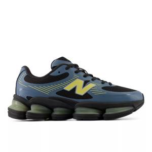New Balance Unisex Night Lights ABZORB 2000 Shoes - Black / Blue / Yellow (U20001K7)