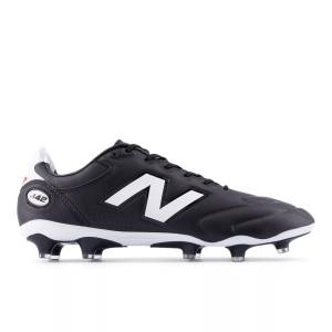 New Balance Unisex 442 Elite FG V3 Soccer Shoes - Black / White / Red (U41F2MK)