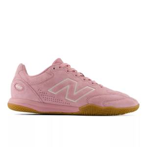New Balance Unisex 442 Elite IN LS V3 Soccer Shoes - White / Pink (U41IL7IA)