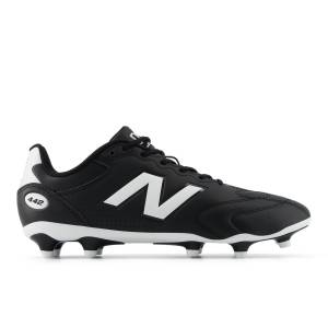 New Balance Unisex 442 Team FG V3 Soccer Shoes - Black / White (U43F3QU)