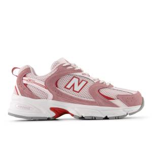 New Balance Unisex 530 Lifestyle Sneakers Shoes - Pink / Red (U5304GM)