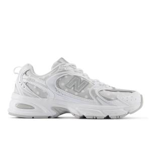 New Balance Unisex 530 Sneakers Shoes - White / Grey (U530HFW)