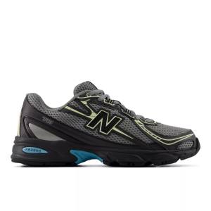 New Balance Unisex Night Lights 740 Shoes - Black / Yellow / Blue (U7406AK)