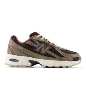 New Balance Unisex 740 Shoes - Brown / Red (U7407LE)