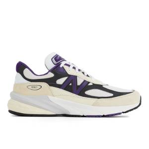 New Balance Made in USA 990v6 Lifestyle Shoes - White (U990WB6)
