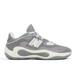New Balance Unisex P400 Low Basketball Shoes - Grey / White (UFFBL5VT)
