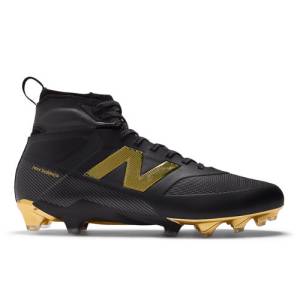 New Balance Fortress Football Shoes - Black / Gold (UFPWRG1)