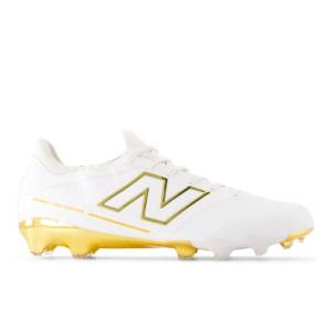 New Balance Unisex Prodigy Shoes - White / Gold (UFSKLG1)