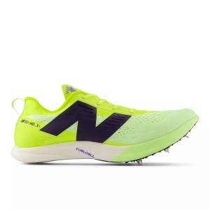 New Balance Unisex FuelCell SuperComp MD Shoes - Green / Purple (UMDELRSU)
