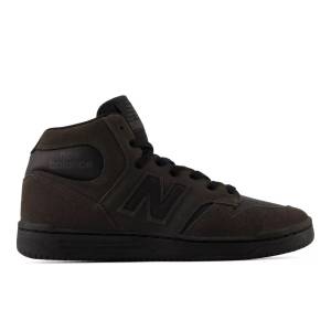 New Balance Unisex NB Numeric 480 High Skateboarding Shoes - Grey / Black (UN480HGB)