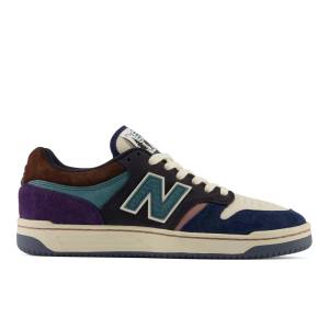 New Balance Unisex NB Numeric 480 x 35th North Skateboarding Shoes - Blue / White (UN480SAS)