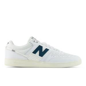 New Balance Unisex NB Numeric Brandon Westgate 508 Skateboarding Shoes - White / Green (UN508WGS)