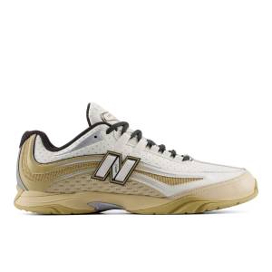 New Balance Unisex RC56 Shoes - White / Brown (URC567HN)