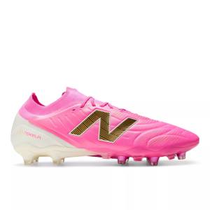 New Balance Unisex Tekela Elite Low FG V5 Soccer Shoes - Pink / Brown (UT1FL8UJ)