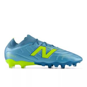 New Balance Unisex Tekela Team Low Laced FG V5 Soccer Shoes - Blue / Green (UT3FL7NF)