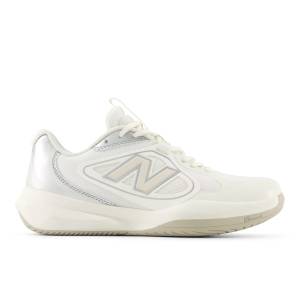 New Balance Women's FuelCell 796v5 Tennis Shoes - White / Grey / Beige (W7967H3)